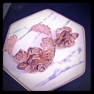 Matching bracelet and ring